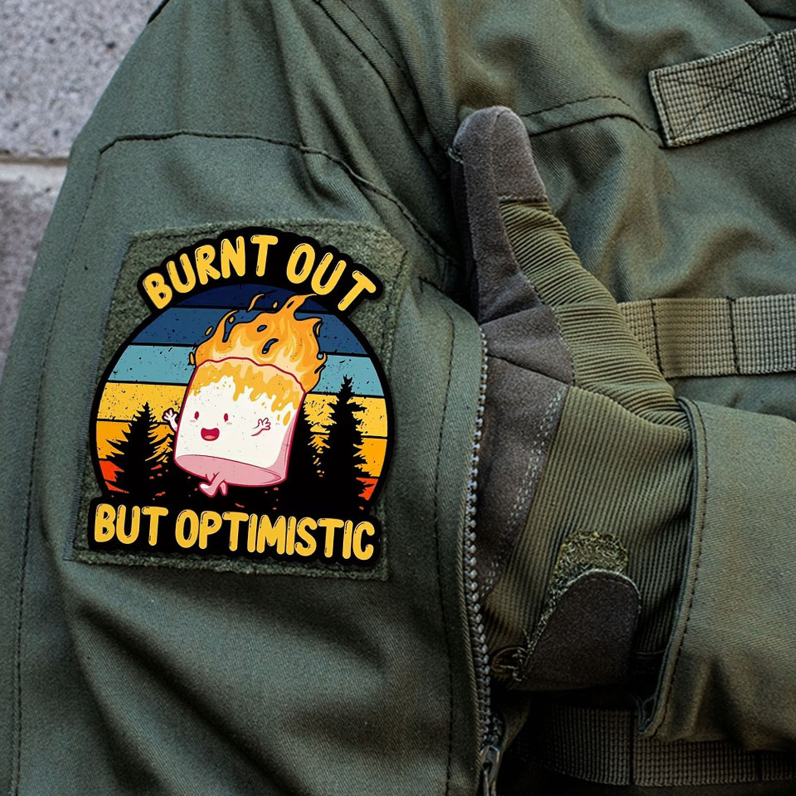 Burnt Out But Optimistic Tacti - Urban Backpack Tactical ulasan dan harga